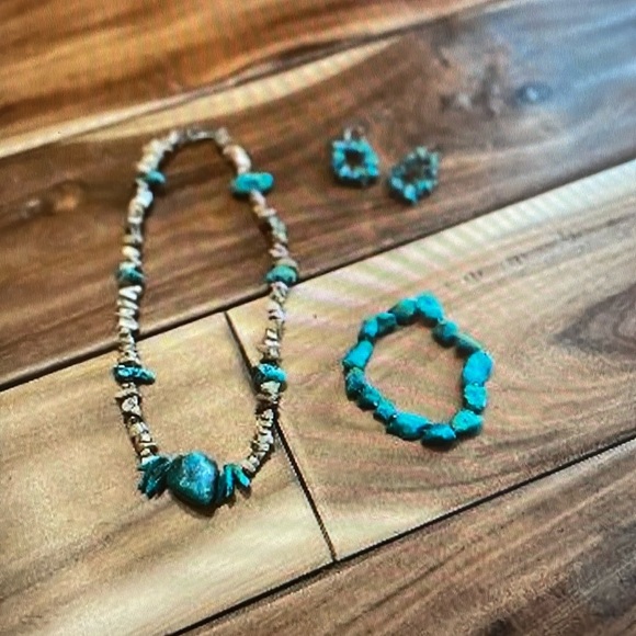 3 PC Turquoise Jewelry Set - Picture 1 of 4